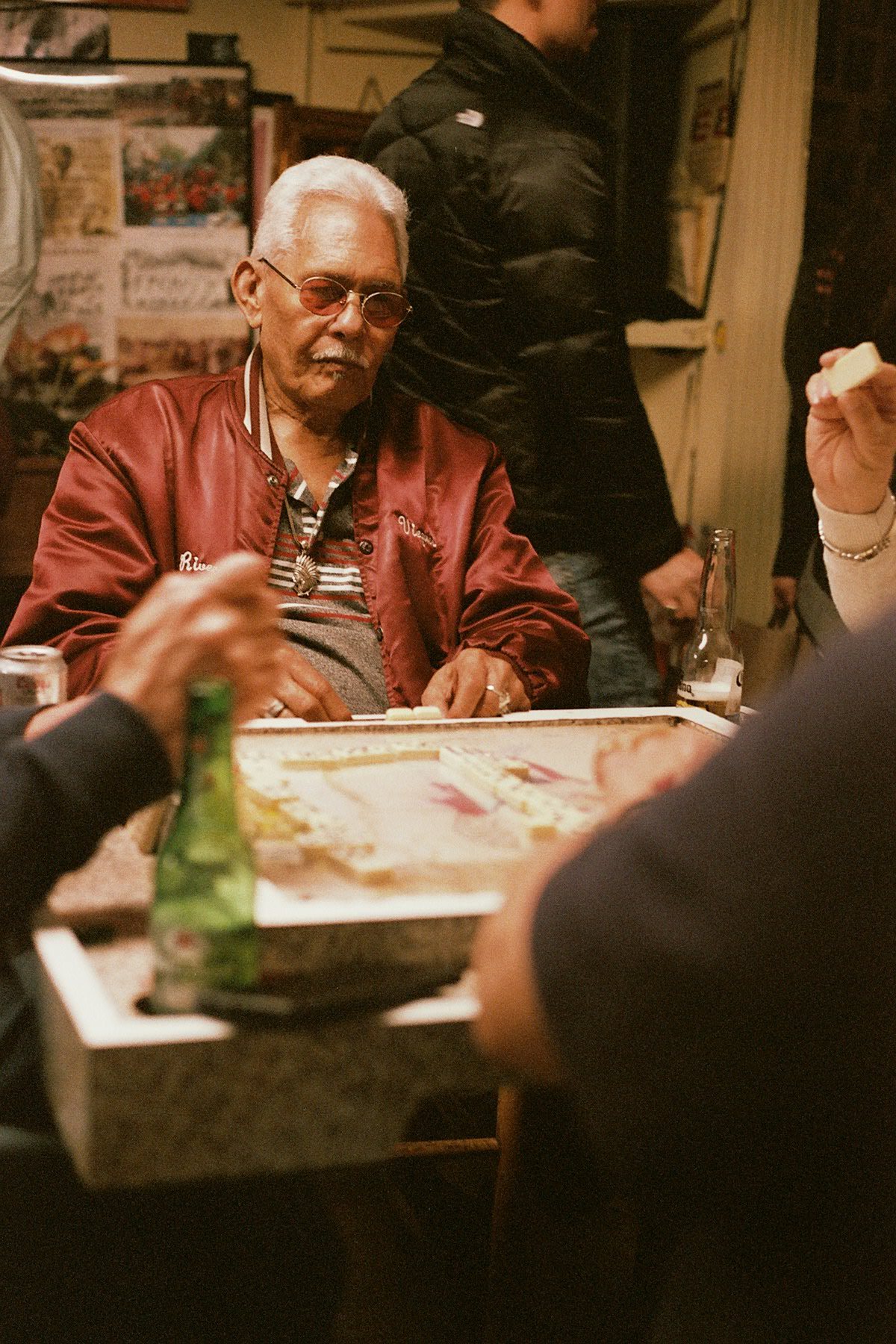 The zine shown at a community event