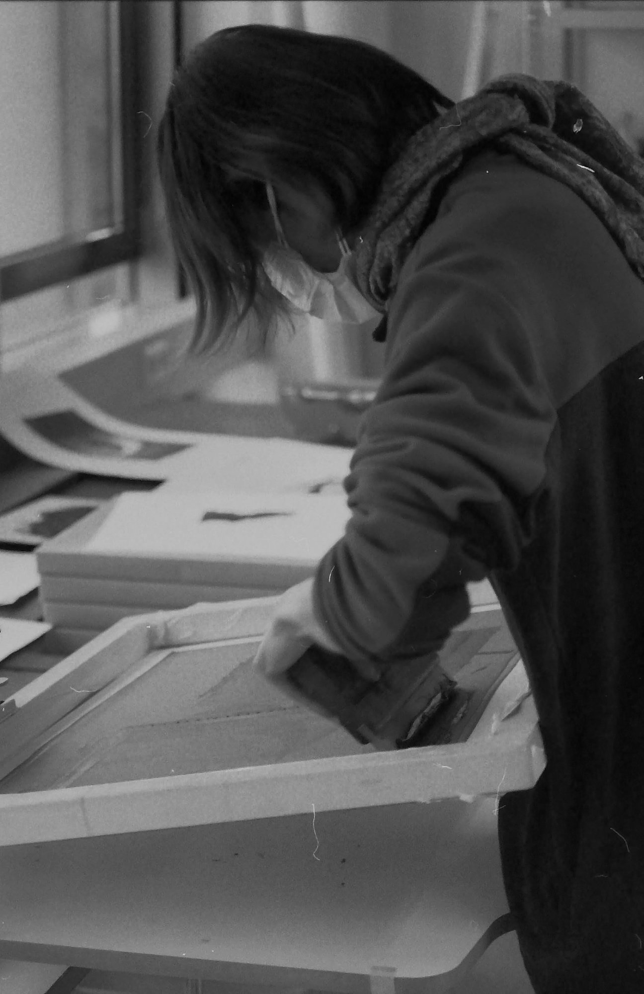 Pulling a layer by hand